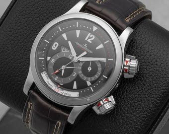 Vintage Jaeger-LeCoultre Master Compressor Geographic 146.8.83, men's watch, gift for him