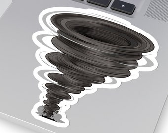 Tornado Planner Sticker Tornado Icon Sticker Tornado Sticker - Etsy