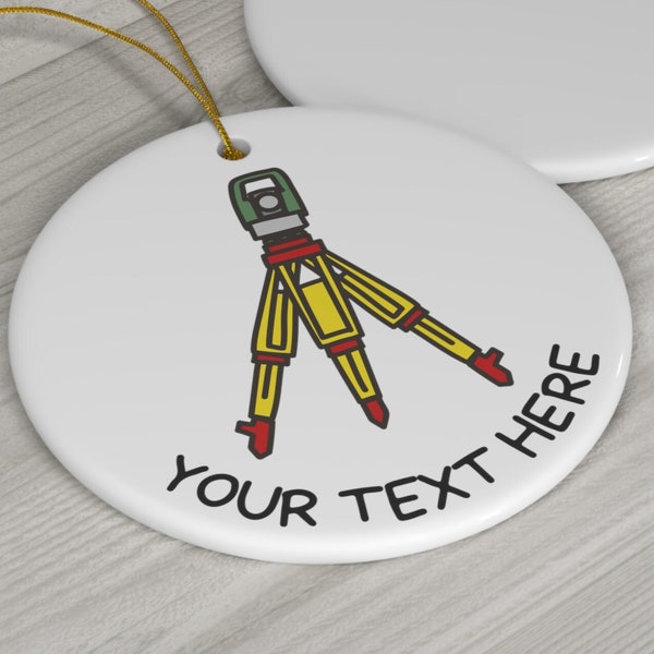 Land Surveying Ornaments Etsy
