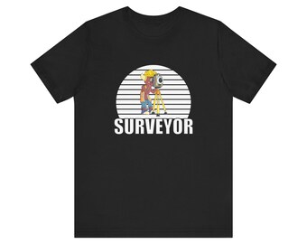 Unisex No, It's Not A Camera! Funny Land Surveyor T-shirt | Fun