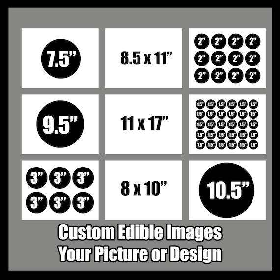 Paper & Party Supplies Party Décor CUSTOM Edible Image Topper Birthday