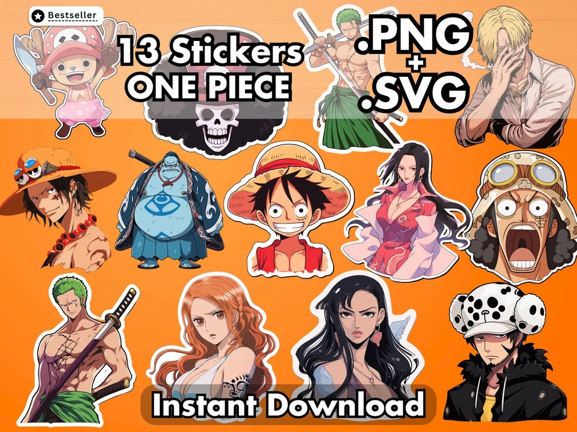 One Piece Luffy Gear 5 Sticker Sticker – Anime Town Creations