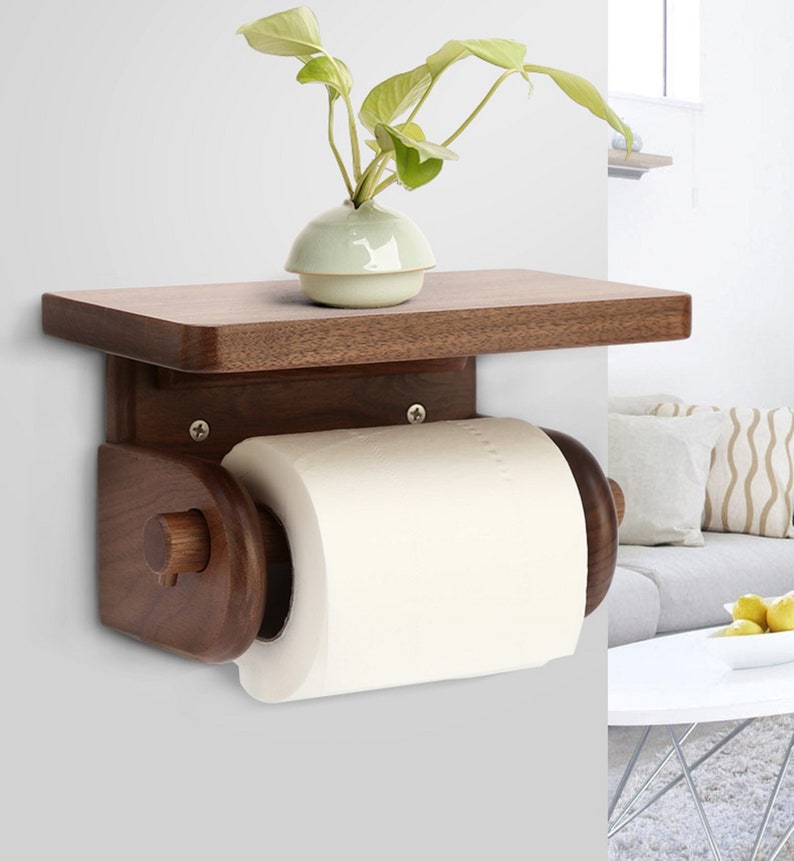 PDF Plans Toilet Paper Holder Roll Dispenser DIY Plans Etsy