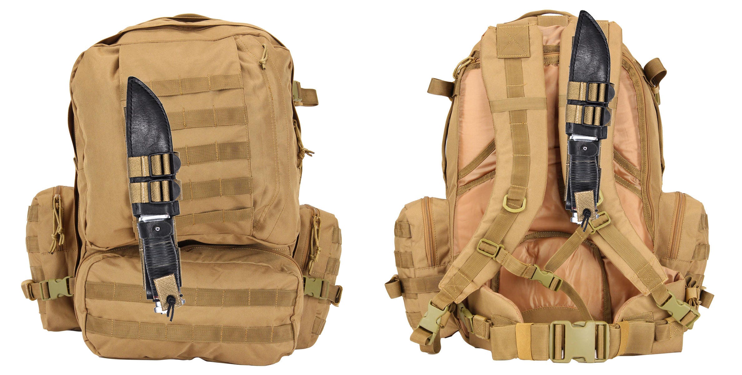 Tactical MOLLE Knife Sheath Adapter Attachment Gear for PALS Etsy