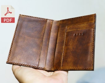 Leather Wallet Pattern PDF