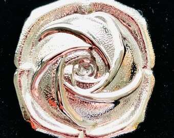 Vintage schottische Rose, Kleidclip, Schalclip, Art-Deco-Stil, Schmuck