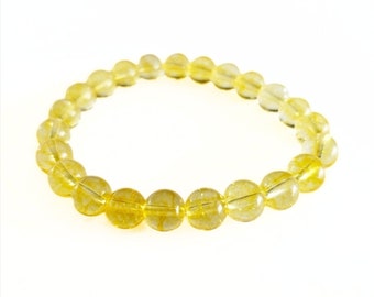 Citrine, Natural Stone, Jewelry, Gemstone, Crystal, Rock, Bracelet, November Birthday Gift