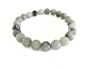 Labradorite, Natural Stone, Jewelry, Gemstone, Crystal, Rock, Bracelet, June Birthday Gift