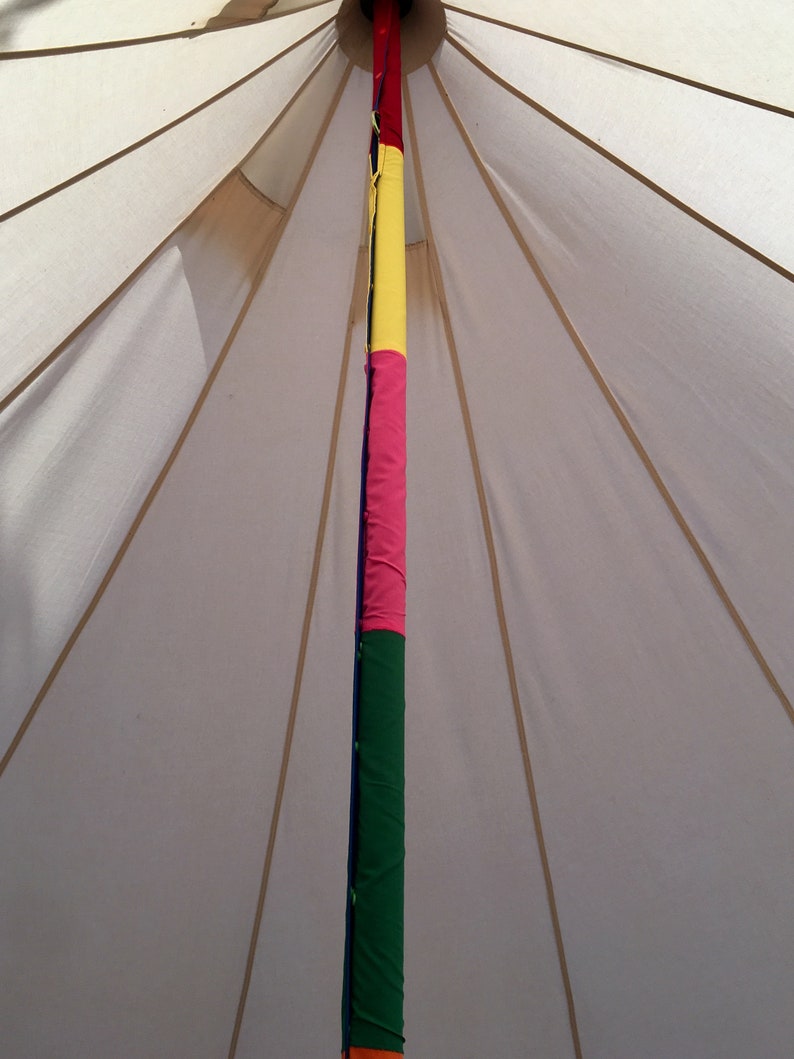 Bell Tent Pole Cover Decorative Glamping Camping Festival Etsy