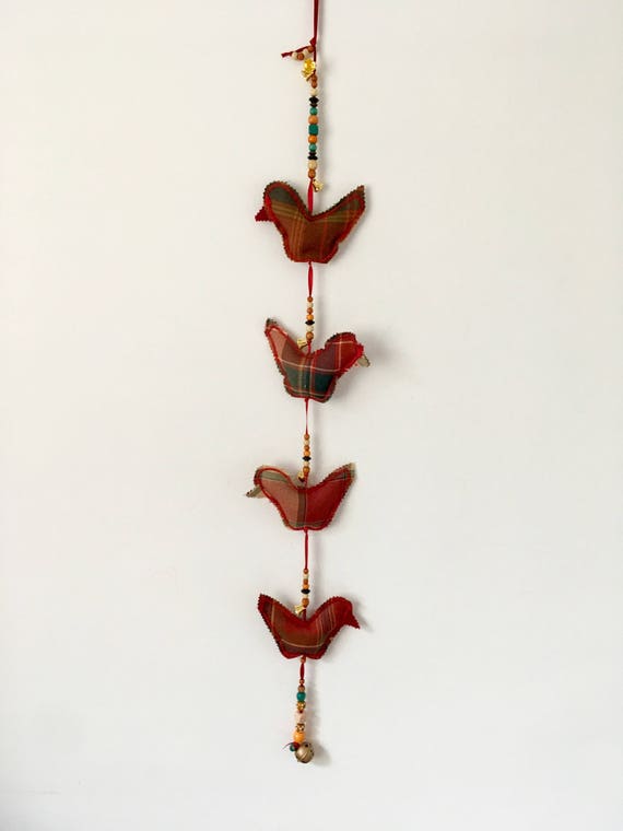 Rustikale Hangen Vertikale Wand Girlande Boho Hippie Land Etsy