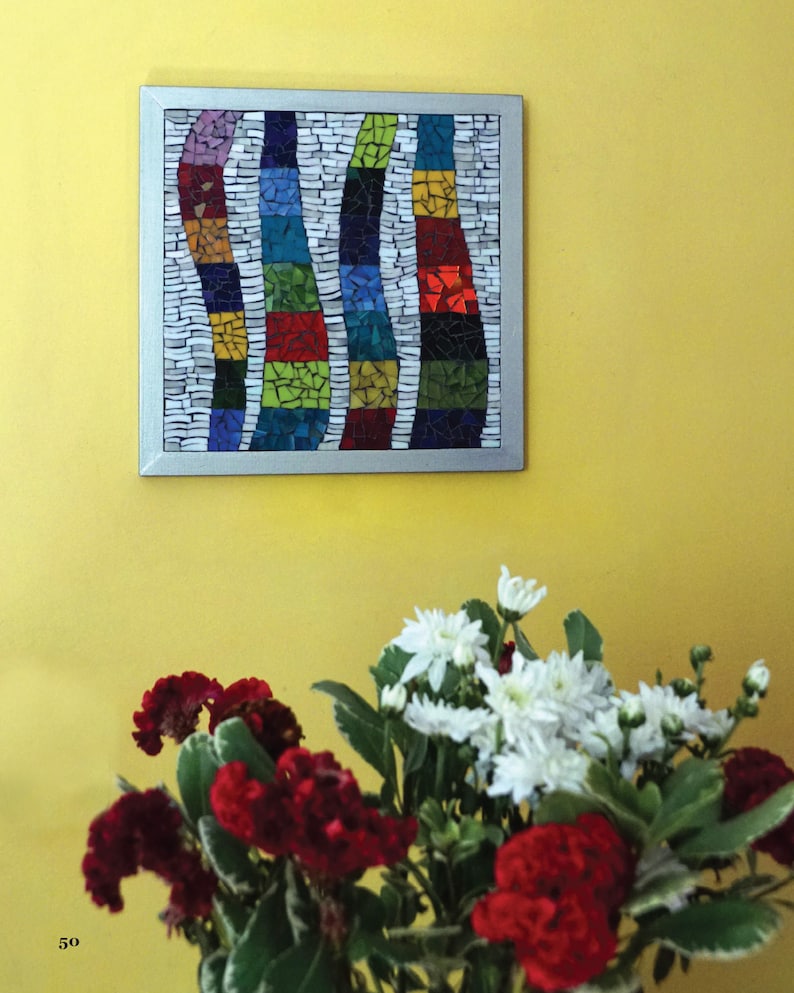 Mosaic Book Stained Glass Mosaics Original Projects for Beginners, 14 Stepbystep Unique