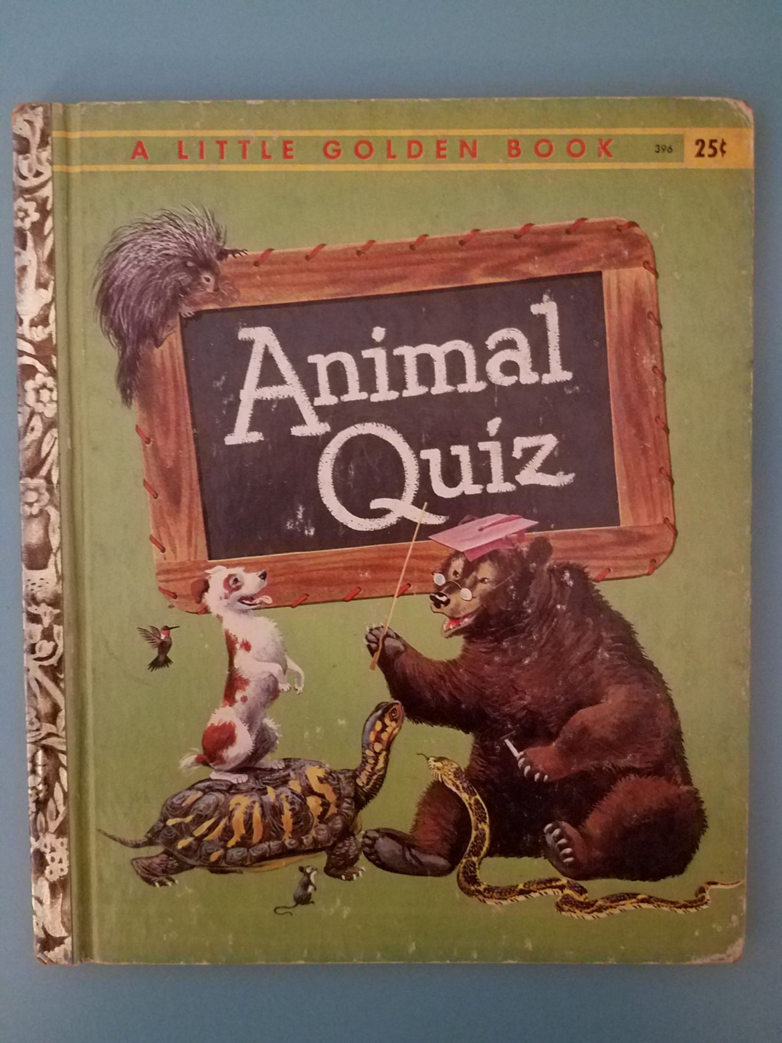 Animal Quiz Little Golden Book Vintage 1960s | Etsy