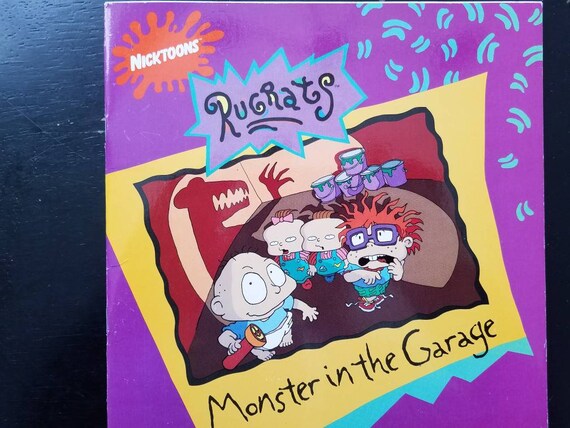 Rugrats Monster In The Garage Nicktoons Paperback Nickelodeon Etsy