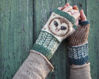 Tyto cuff pattern in German to download