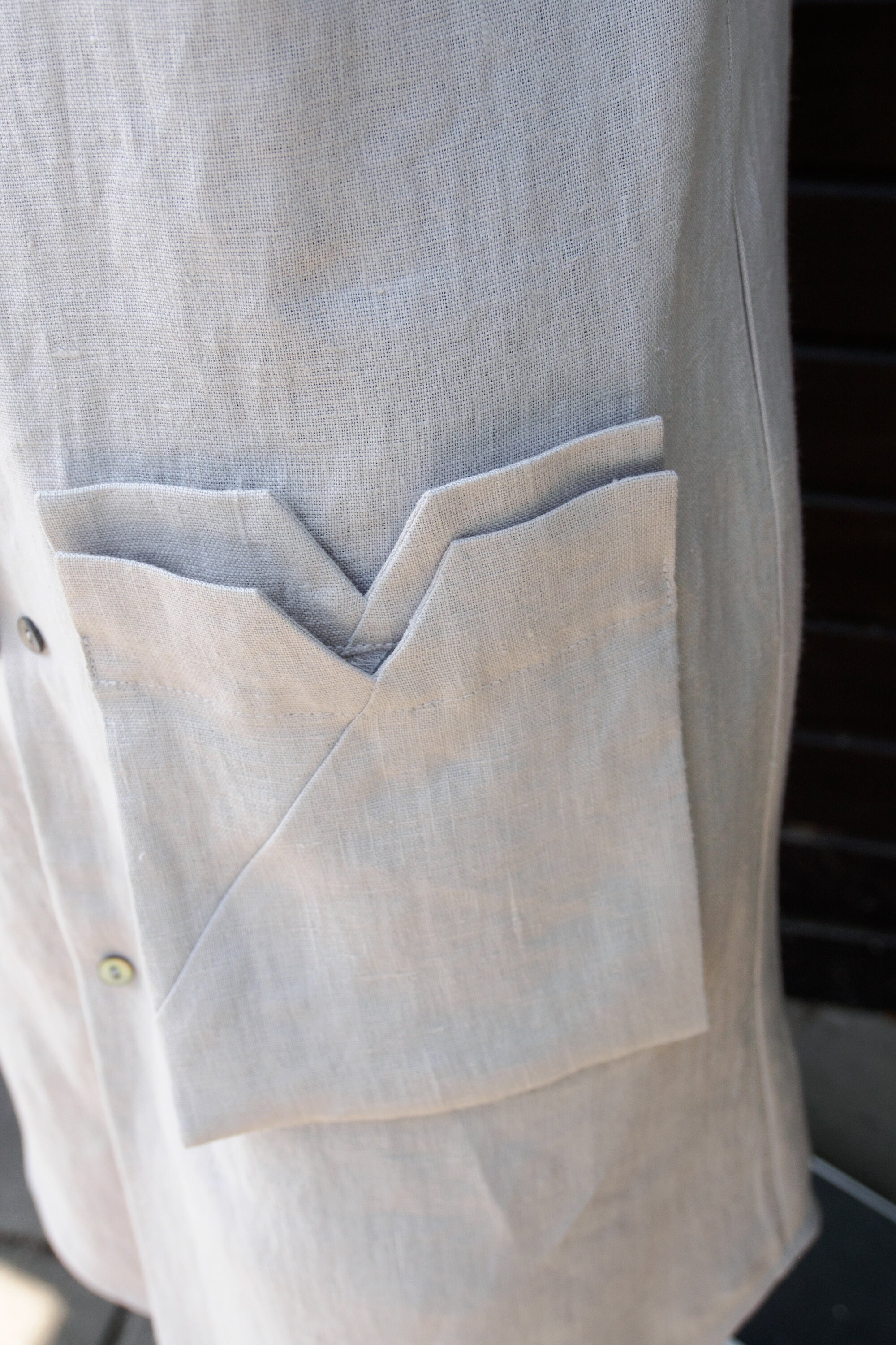 Linen t-shirt dress - Tuffet