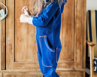 Denim overalls, Toddler jeans, Denim outfit girls, School outfit, Baby girl jeans, Trendy toddler gifts, Granddaughter gift, 2016PV-127