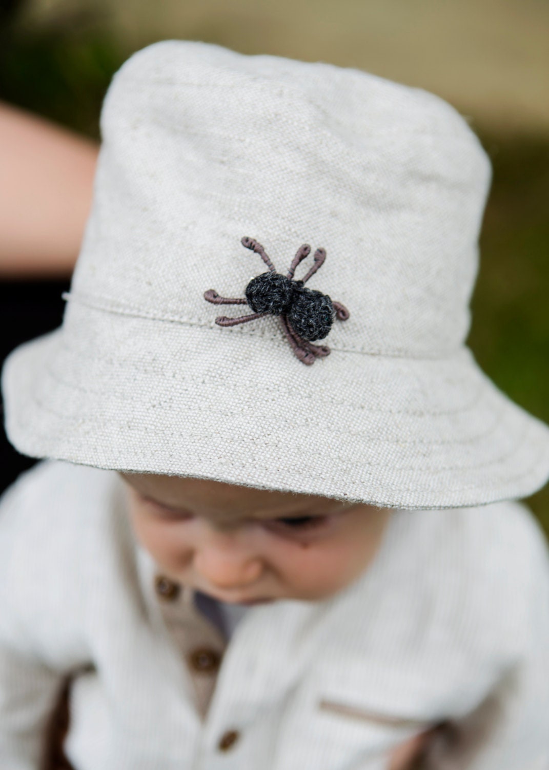Baby Sun Hat Linen Sun Hat Bucket Hat Linen Hat for Kids Etsy