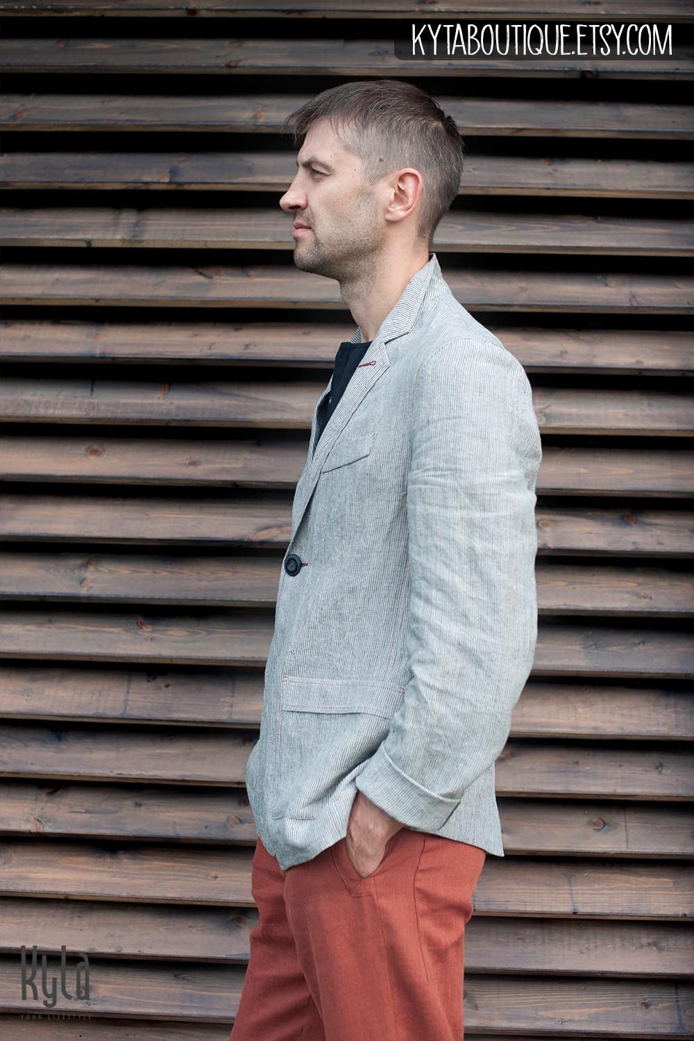 絶妙なデザイン LANGPORT JKT-UNLINED-COAT LINEN/COTTON カバーオール