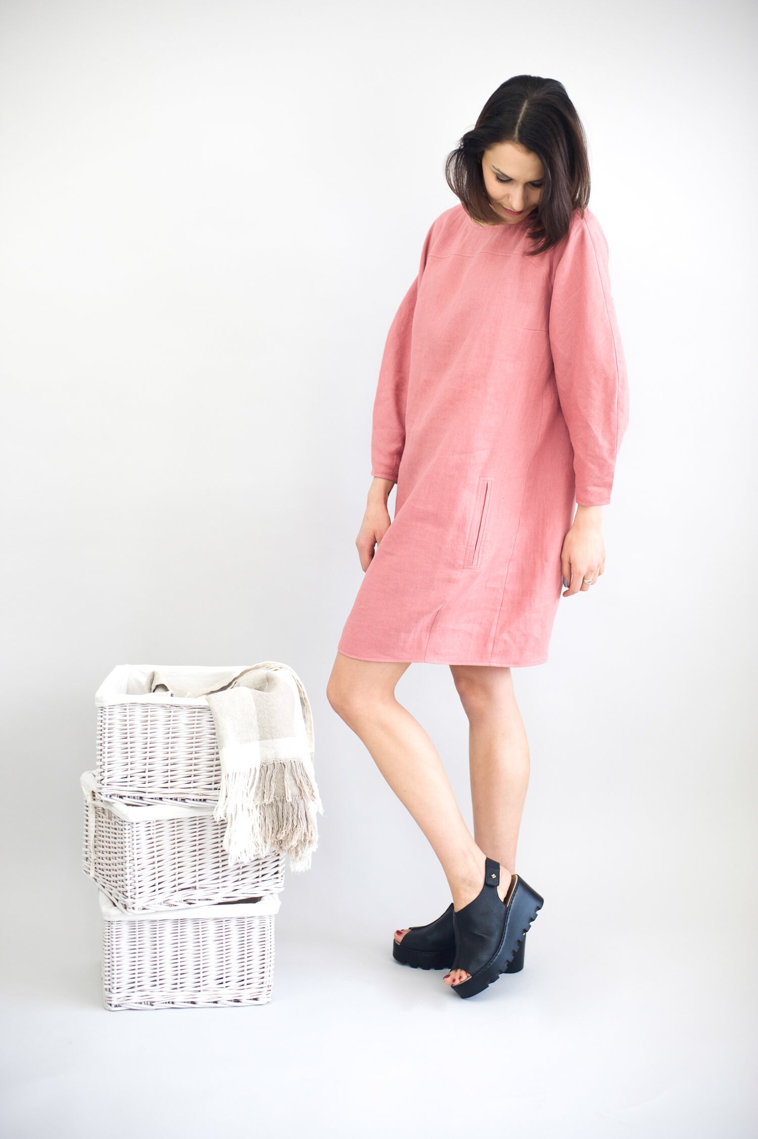 high quality linen dresses