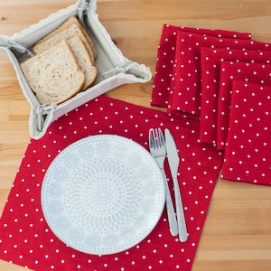 LINEN Cloth napkins 14x14&quot; / 16x16&quot; / 18x18&quot; 6 colors Fabric napkins Wedding napkins Custom napkins