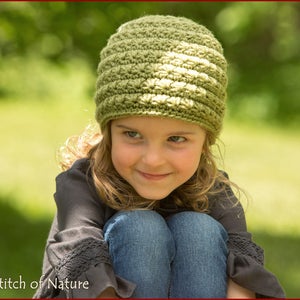 Crochet PATTERN The Odessa Messy Bun Hat, Ponytail Hat Pattern, Beanie Pattern Baby to Adult sizes Girls id: 16047 image 6