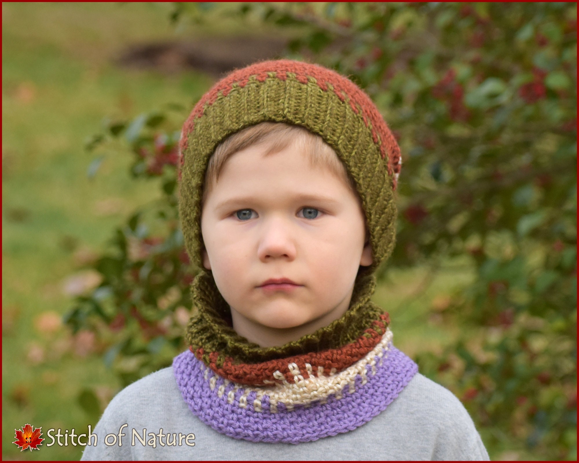 Crochet PATTERN the Knoxville Slouchy Hat and Cowl Set | Etsy