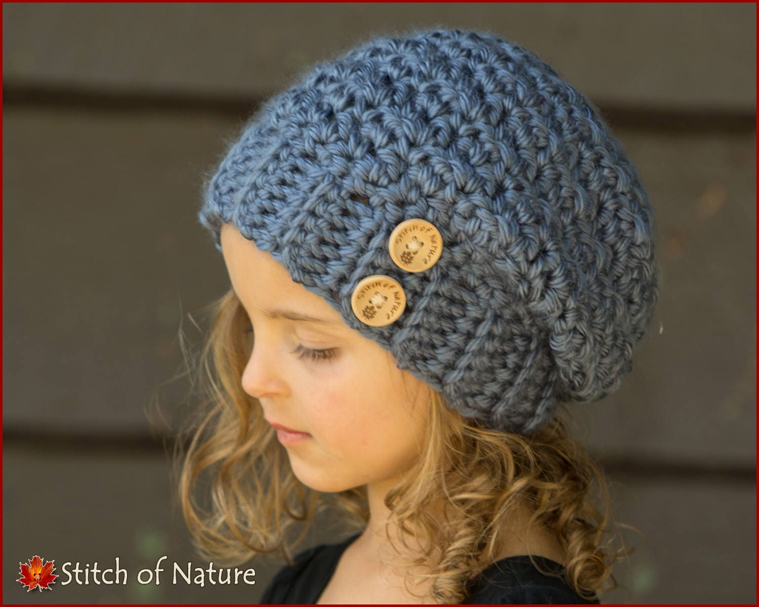 Häkelanleitung - Woodridge Slouchy Hat Muster (Kleinkind bis Erwachsenengrößen - Mädchen, Jungen) - id: 16059
