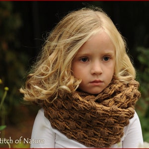 Crochet PATTERN The Oakland Infinity Scarf Pattern, Wrap Pattern Toddler to Adult sizes Girls id: 16043 image 3