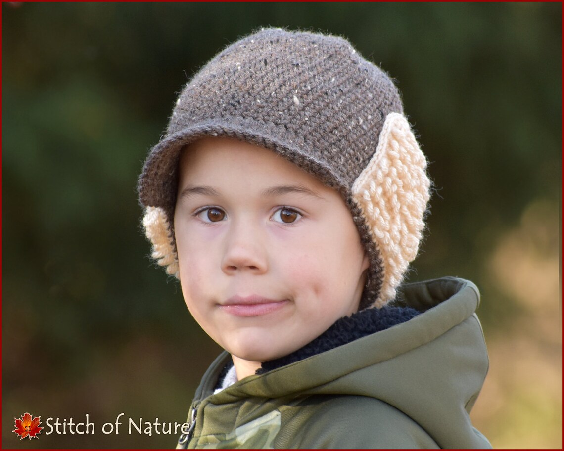 Crochet PATTERN the Ozark Hunting Hat Pattern Brimmed Etsy