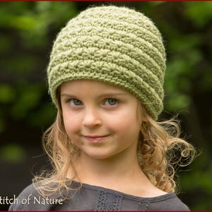 Crochet PATTERN The Odessa Messy Bun Hat, Ponytail Hat Pattern, Beanie Pattern Baby to Adult sizes Girls id: 16047 image 5