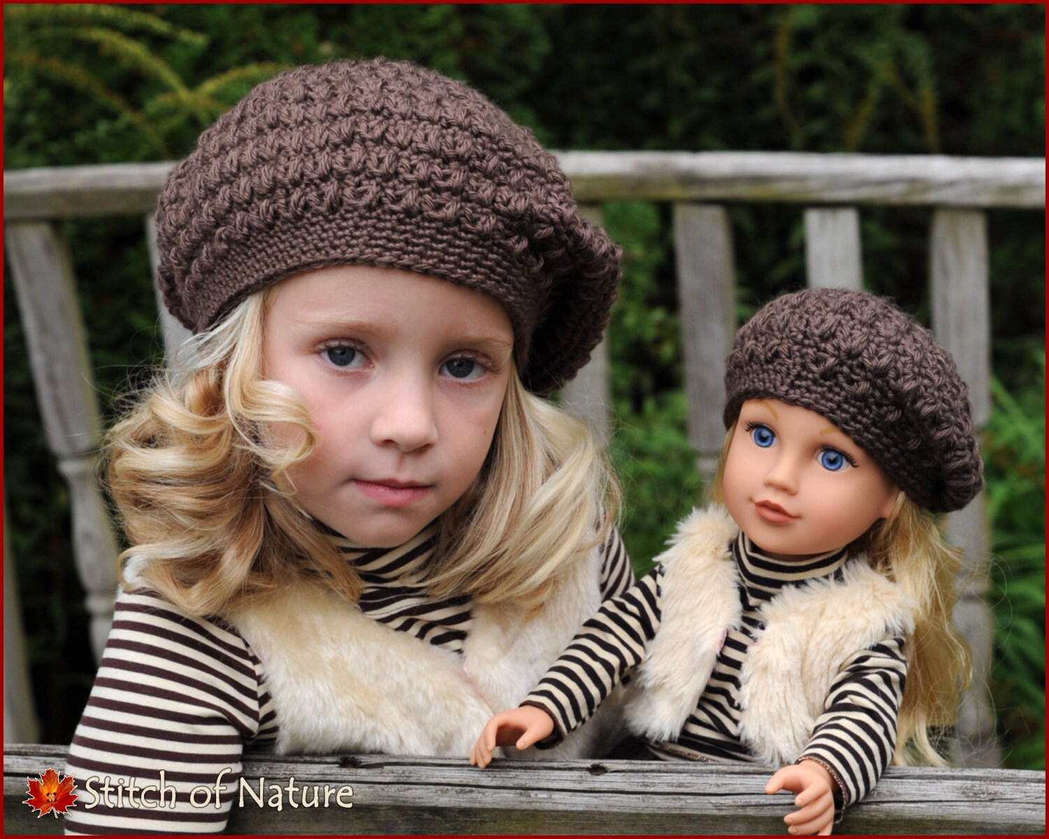 Crochet PATTERN the Collins Scally Cap/newsboy Hat, Girls Beret Pattern 18  Doll, Newborn to Adult Sizes Girls, Boys Id: 16038 