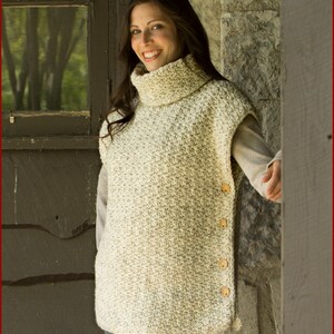 Crochet PATTERN the Lakewood Pullover Poncho Pattern 18 Doll, Toddler ...