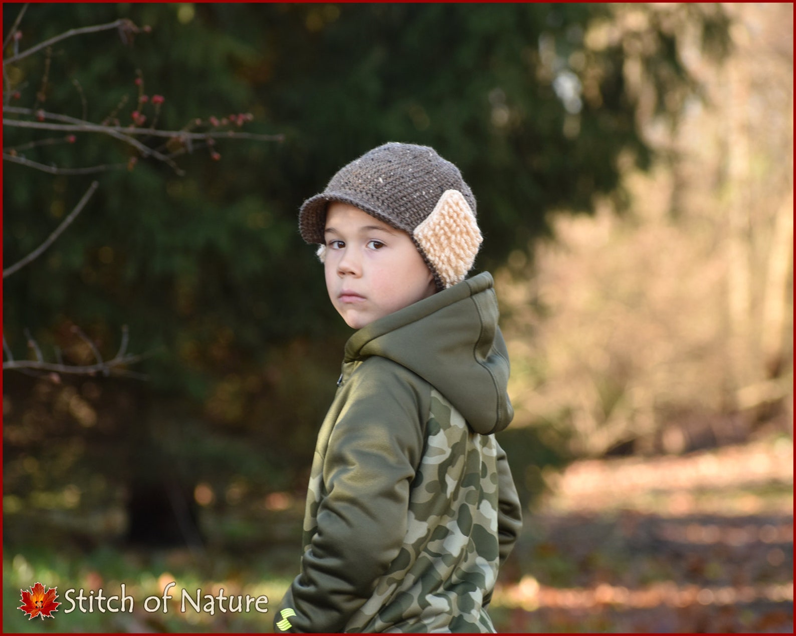 Crochet PATTERN the Ozark Hunting Hat Pattern Brimmed Etsy