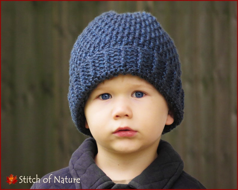 Crochet PATTERN The Portland Slouchy Hat and Cowl Set Pattern, Crochet Slouchy Beanie Baby to Adult sizes Boys, Girls id: 16062 image 3