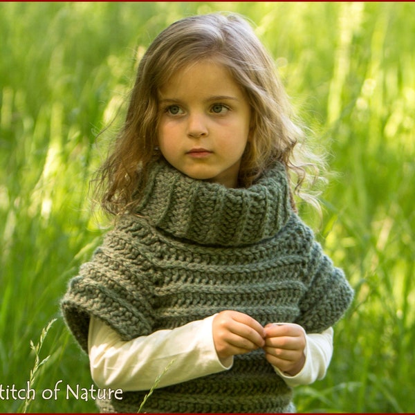Crochet PATTERN - The Springfield Raglan Pullover Pattern (Toddler to Adult XL sizes - Girls) - id: 16078