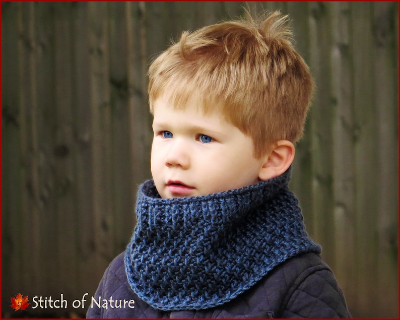 Crochet PATTERN The Portland Slouchy Hat and Cowl Set Pattern, Crochet Slouchy Beanie Baby to Adult sizes Boys, Girls id: 16062 image 4