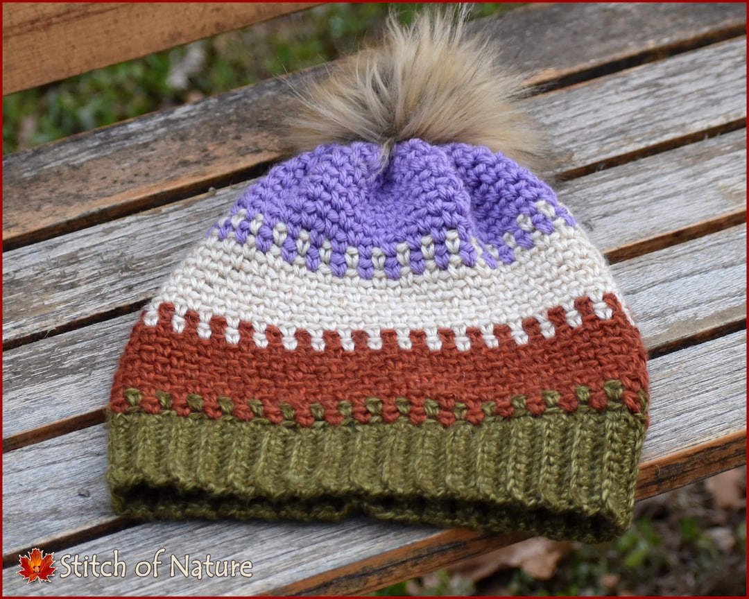 Crochet Slouchy Hat and Cowl Set Pattern – Knoxville Design (PDF ...