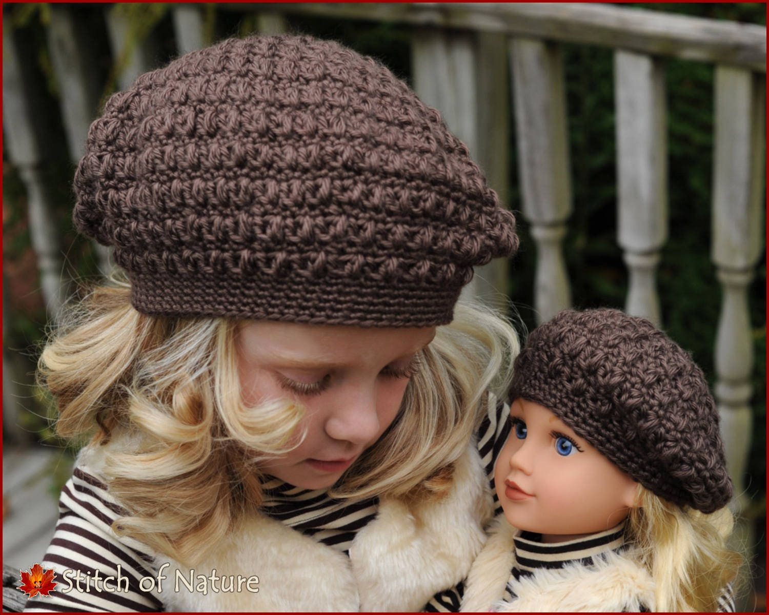 Crochet PATTERN - the Collins Vintage Beret, Scally Cap  display picture 2