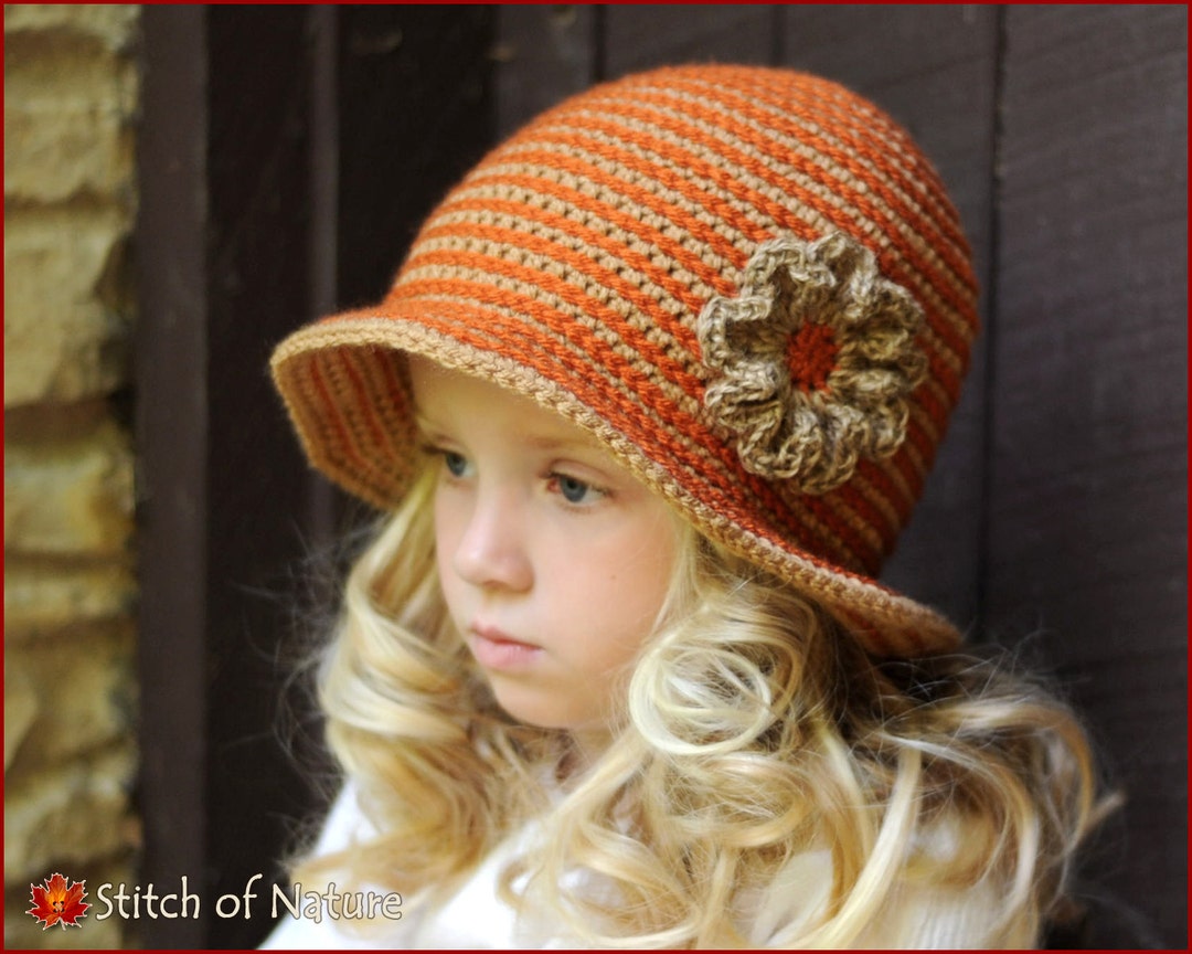 Crochet PATTERN the Carolina Brimmed Hat With a Jute Twine - Etsy