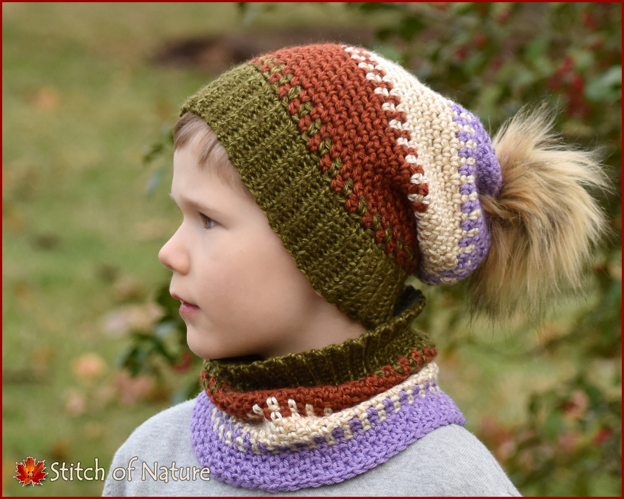 Crochet PATTERN the Knoxville Slouchy Hat and Cowl Set | Etsy