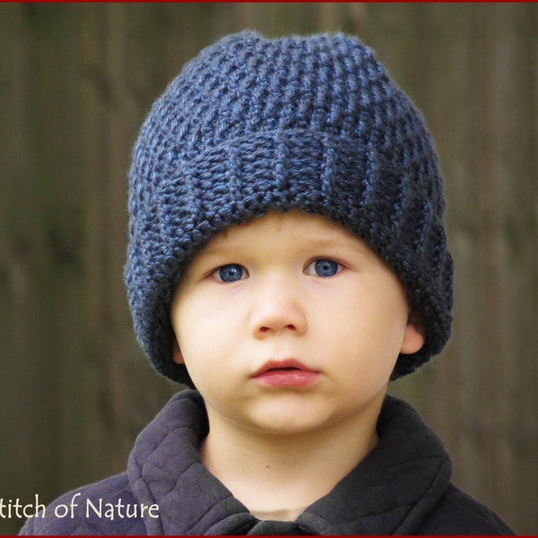 Crochet PATTERN - The Portland Slouchy Beanie and Cowl Set Pattern (Baby to Adult sizes - Boys, Girls) - id: 16062