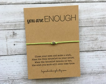 You Are Enough Gift Etsy You Are Enough Gift Etsy