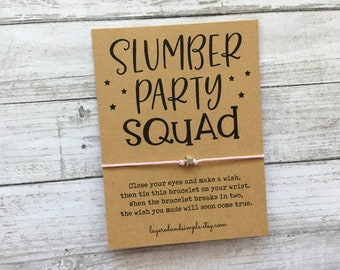 party plan jewelry companies Slumber Party Favors, Slumber Party Wish Bracelets, Sleepover Party Favors, Friendship Bracelet, Wish Bracelet Friend, Best Friends Party