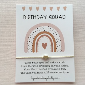 Custom Birthday Favors, Girls Birthday Favors, Boho Rainbow Favors, Boho Rainbow Party Favors, Personalized Birthday Party Favors, Boho Girl