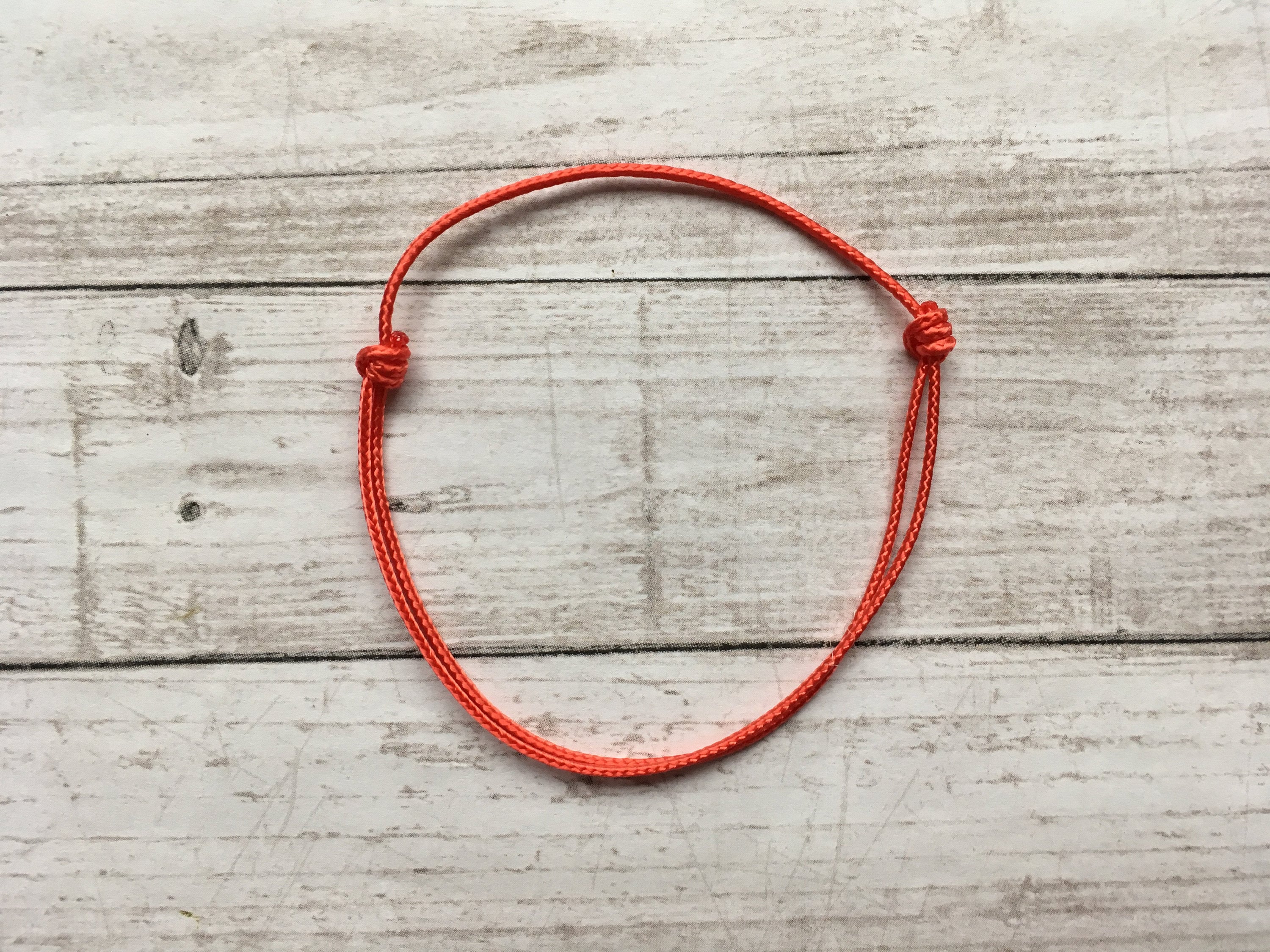 Red String of Fate Bracelet/ Red Thread Bracelet with Thai Silver Bead/Lucky Bracelet/ Make A Wish Bracelet/couples Bracelet