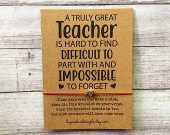 Teacher Gifts, Teacher Appreciation Gift, Teacher Week Gifts