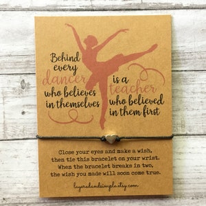 Dance Teacher Gifts, Dance Teacher Gift, Dance Gift, Dancer Gift, Gifts for Dancer, Dance Teacher, Dance Team Gifts, Dance Bracelet, Dance