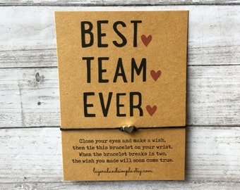 Team Wish Bracelet, Employee Appreciation Gift
