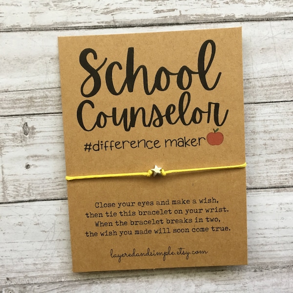 School Counselor, School Counselor Gifts, Guidance Counselor Gifts, Counselor Gifts, Teacher Appreciation Gift, Counselor Appreciation, Bulk