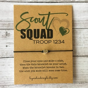 Girl Scout, Girl Scout Gifts, Girl Scout Wish Bracelet, Girl Scout Troop Gifts, Girl Scout Leader Gift, Girl Scout Life, Girl Scout Swaps